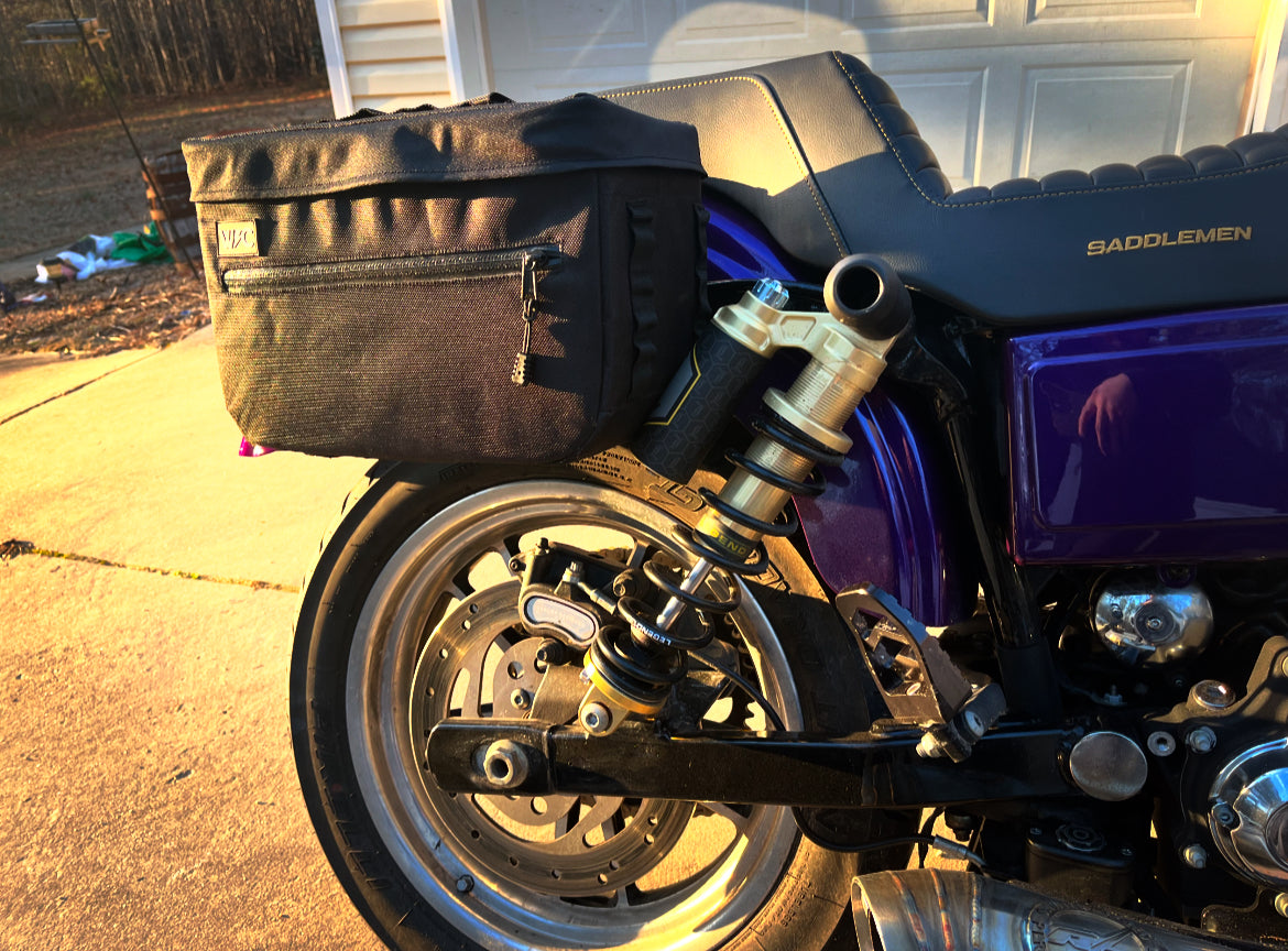 Casket saddlebags