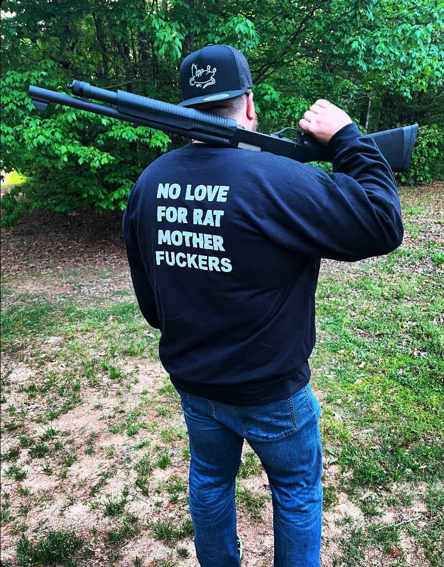 No love for rat crew neck