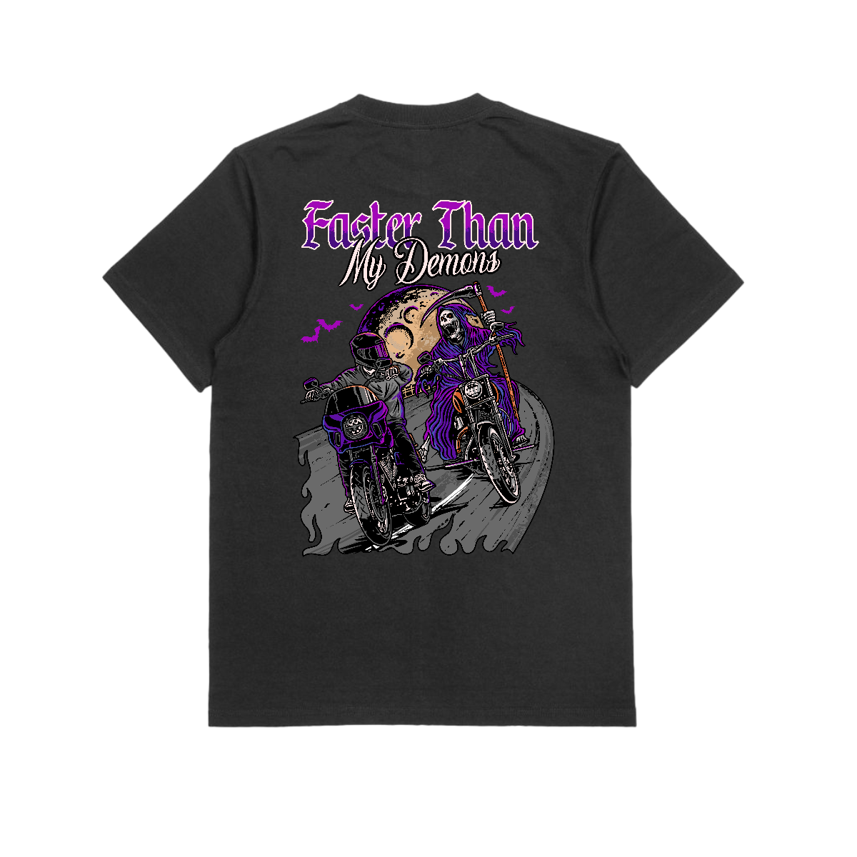 Faster Than My Demons Tee