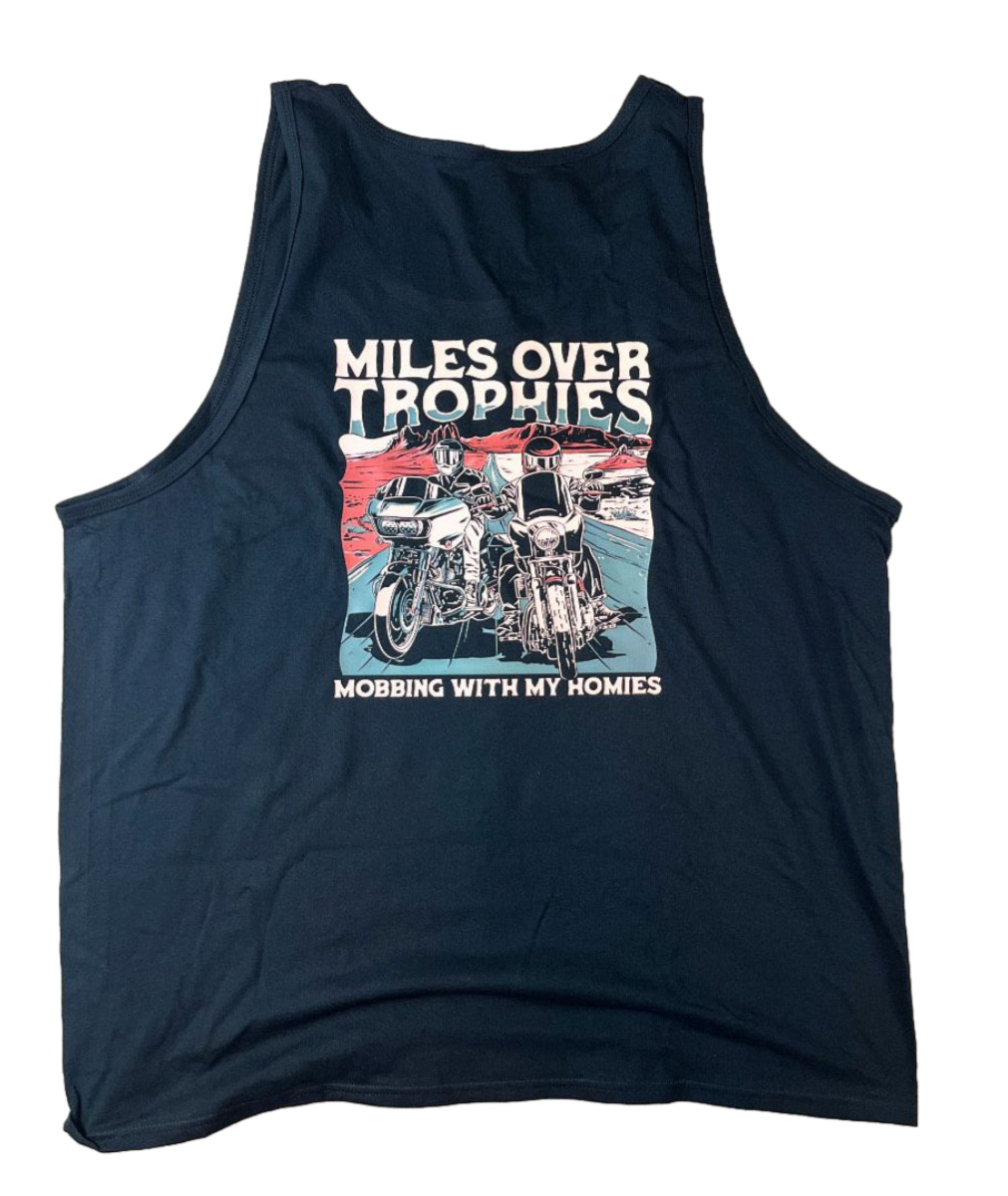 Miles over trophies tank top