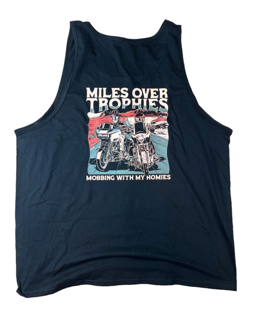 Miles over trophies tank top