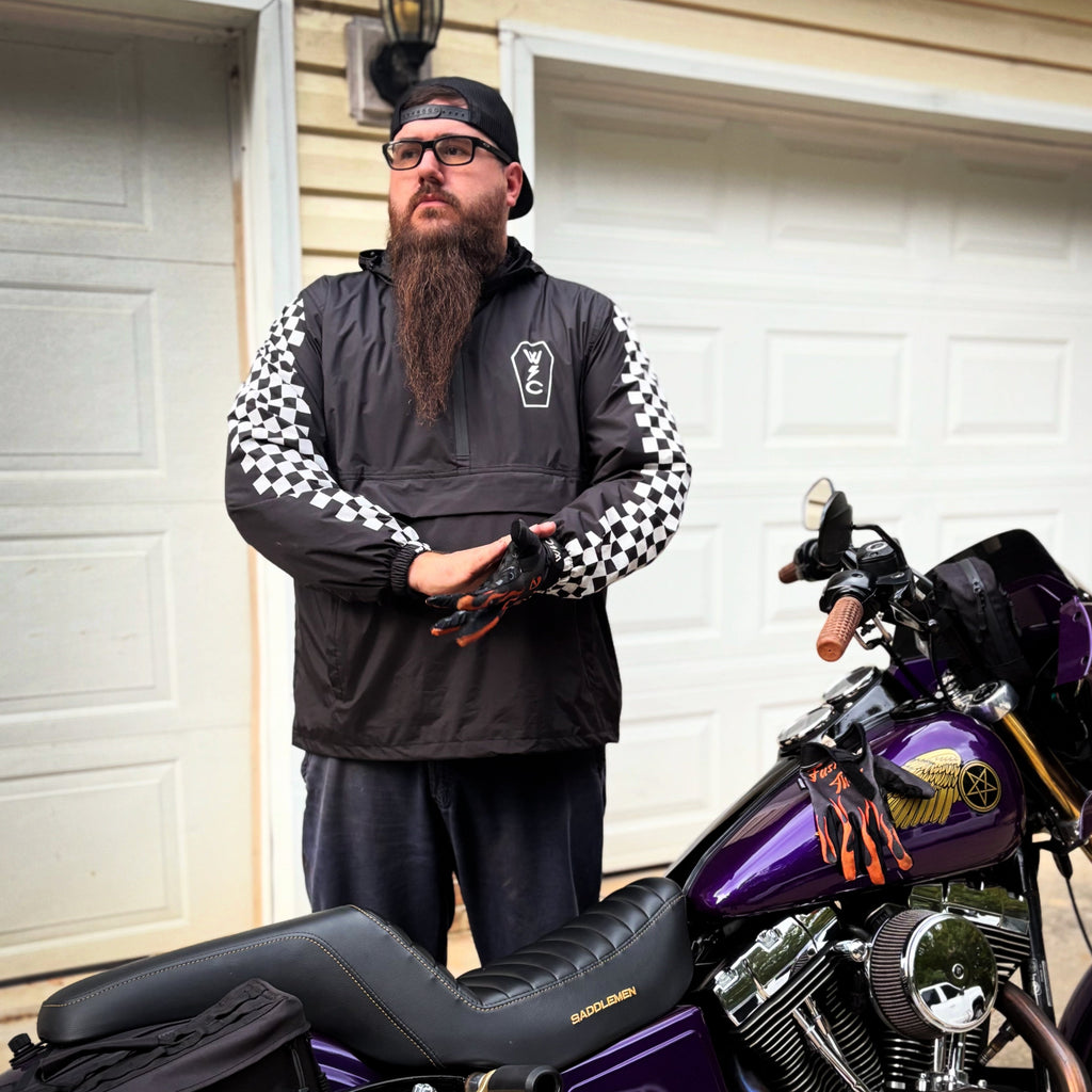 Checkerboard Windbreaker