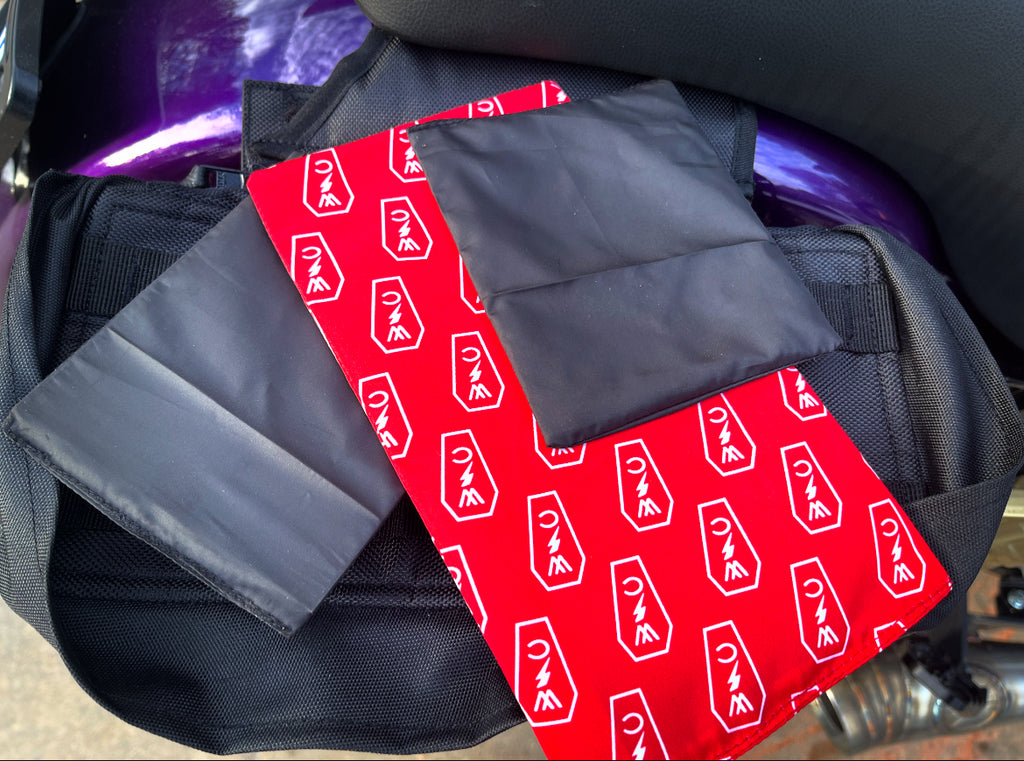 Casket saddlebags