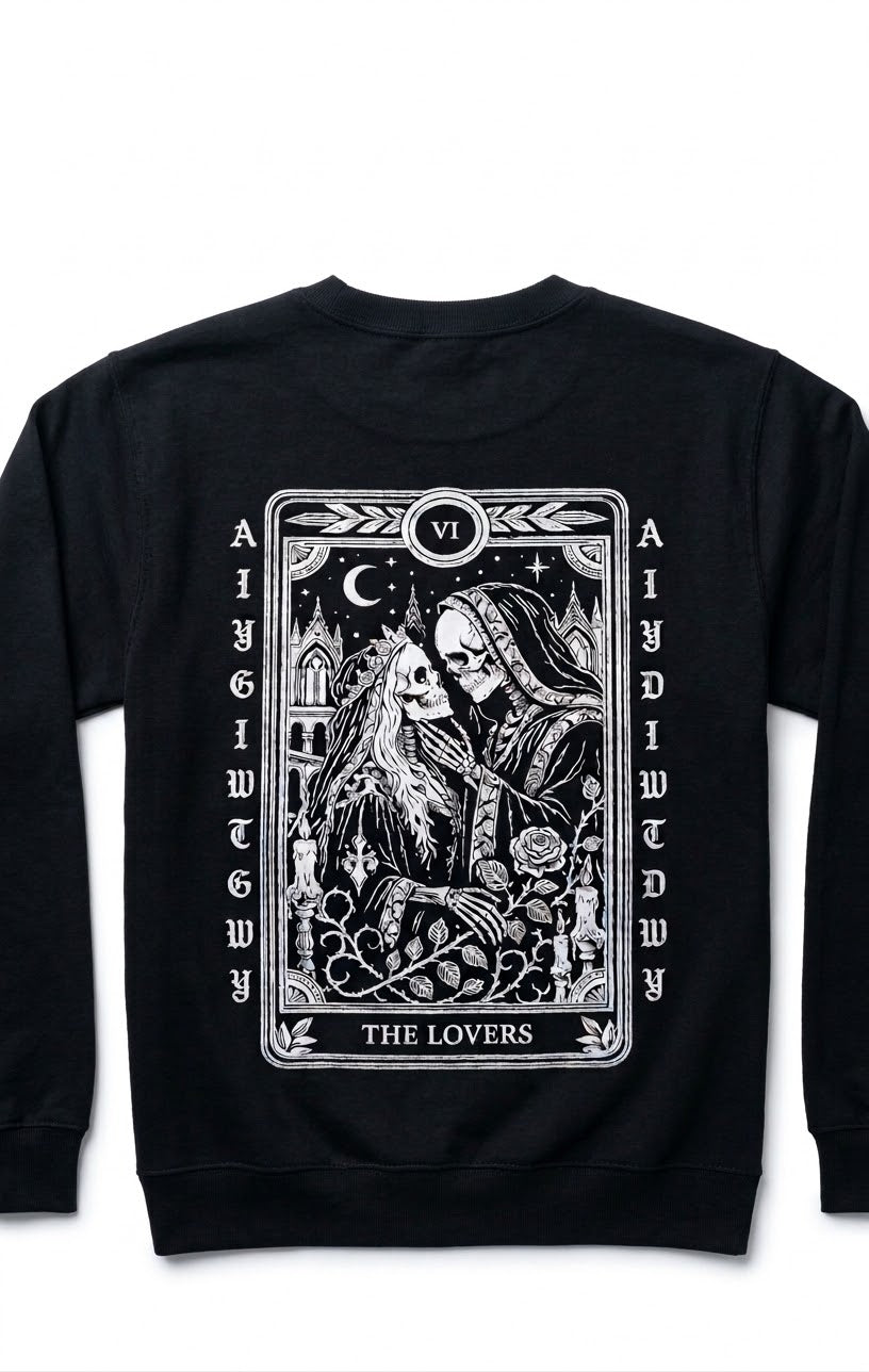 Lovers Tarot crewneck
