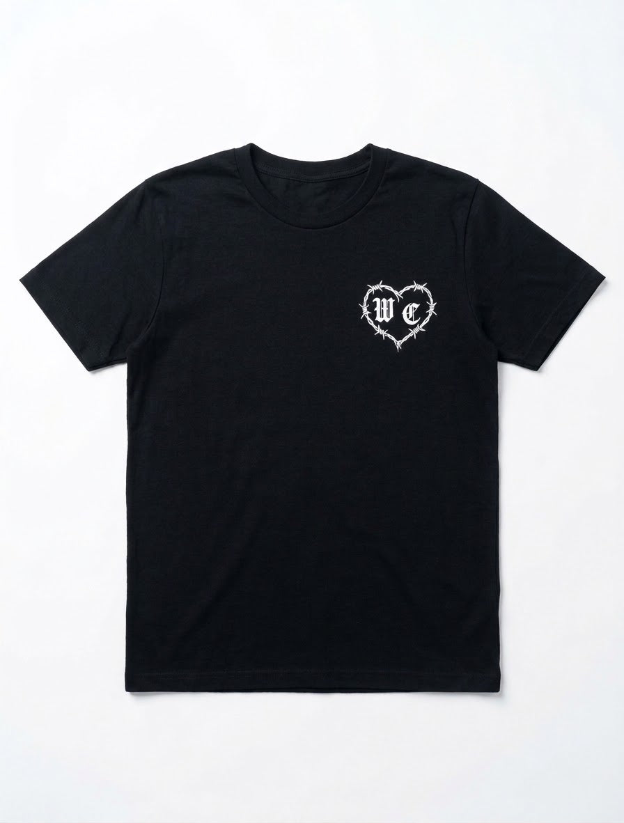 Lovers Tarot Tee black/white