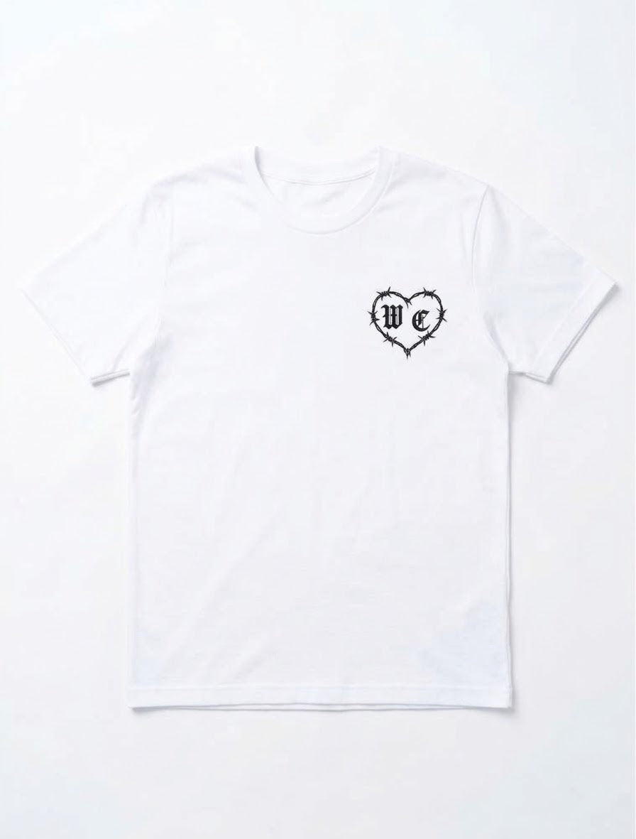 Lovers Tarot Tee black/white
