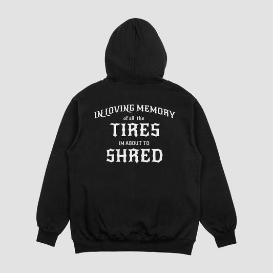 Shredding Tires Hoodie