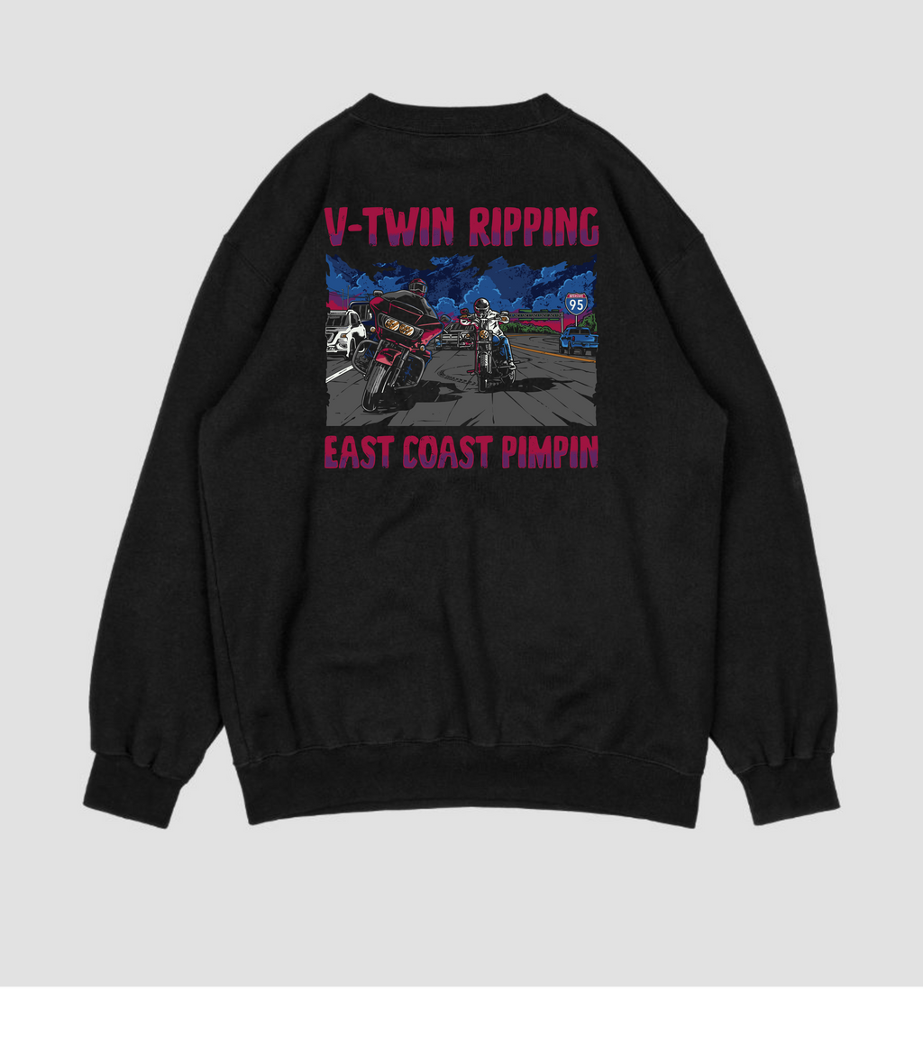 East Coast Pimpin Crewneck