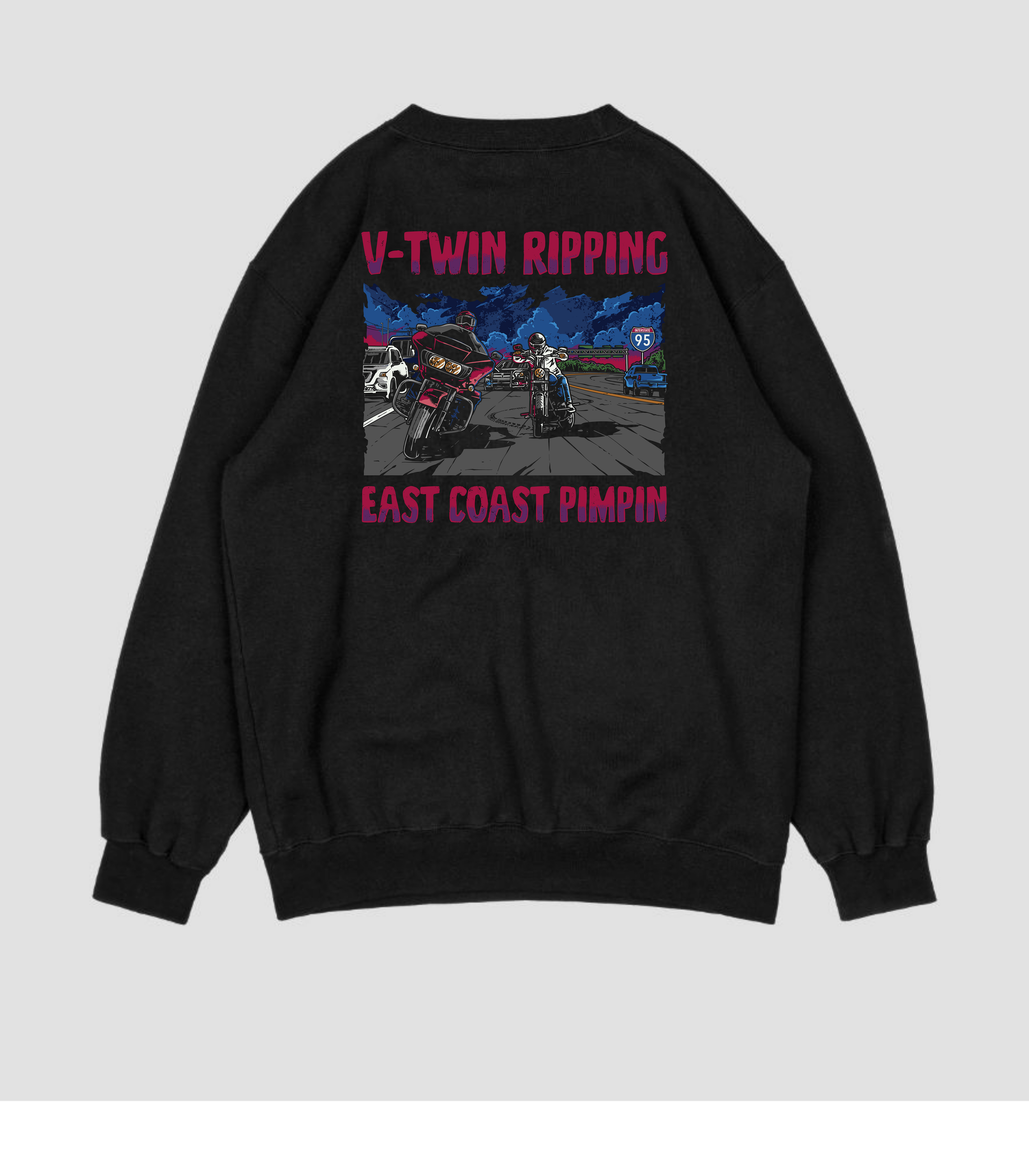 East Coast Pimpin Crewneck