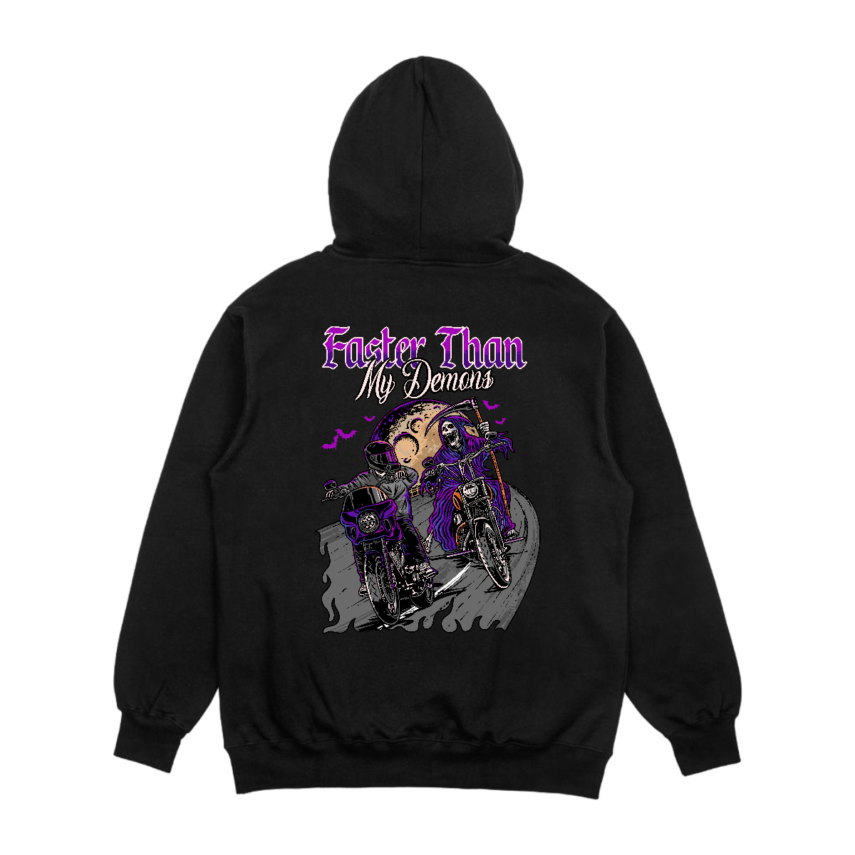 Faster Than My Demons Hoodie