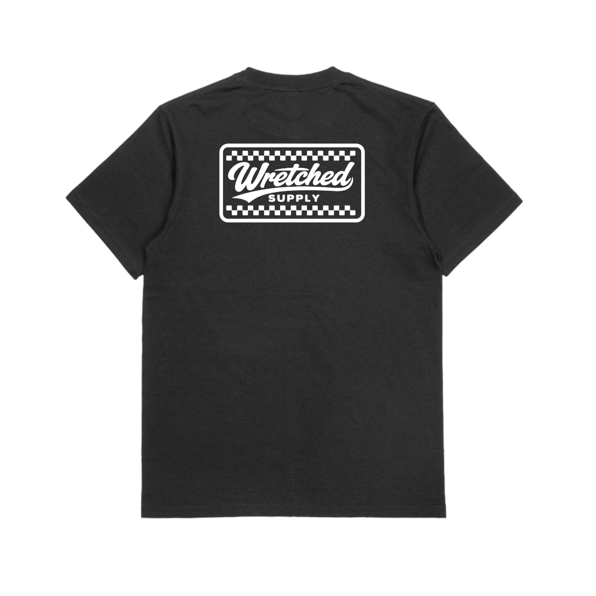 Wretched Supply Tee White/black
