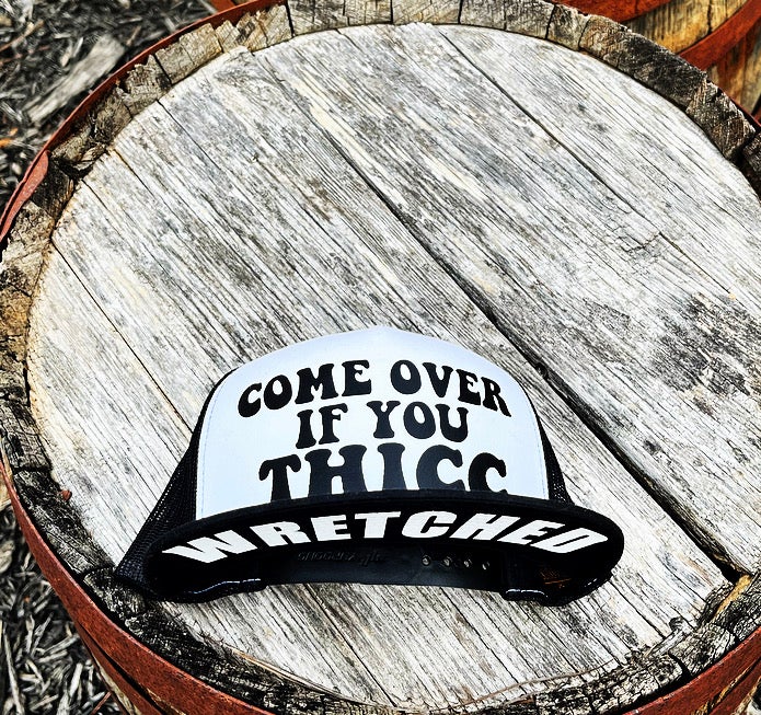 Come over if you thicc snapback