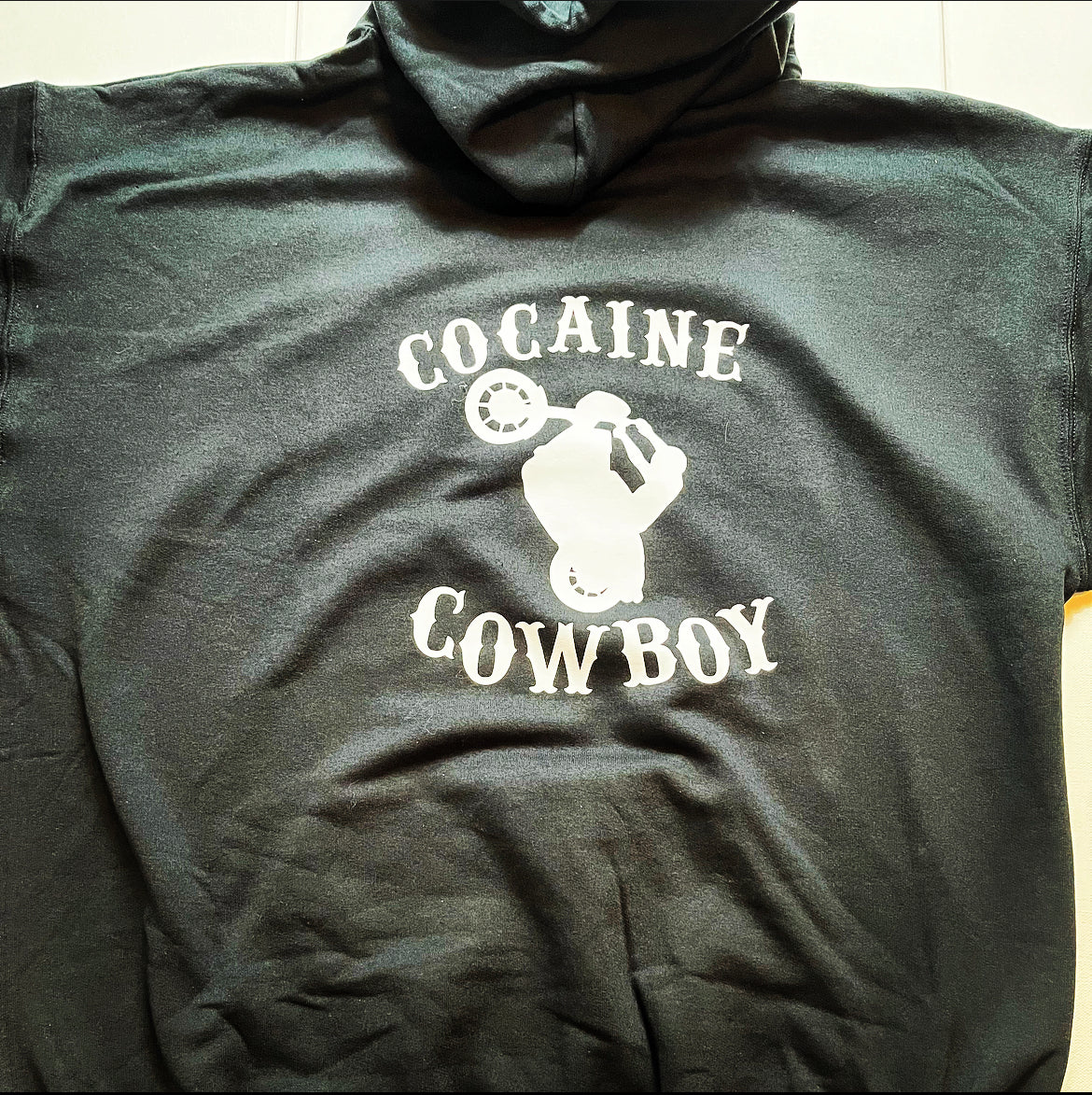 Cocaine cowboy hoodie