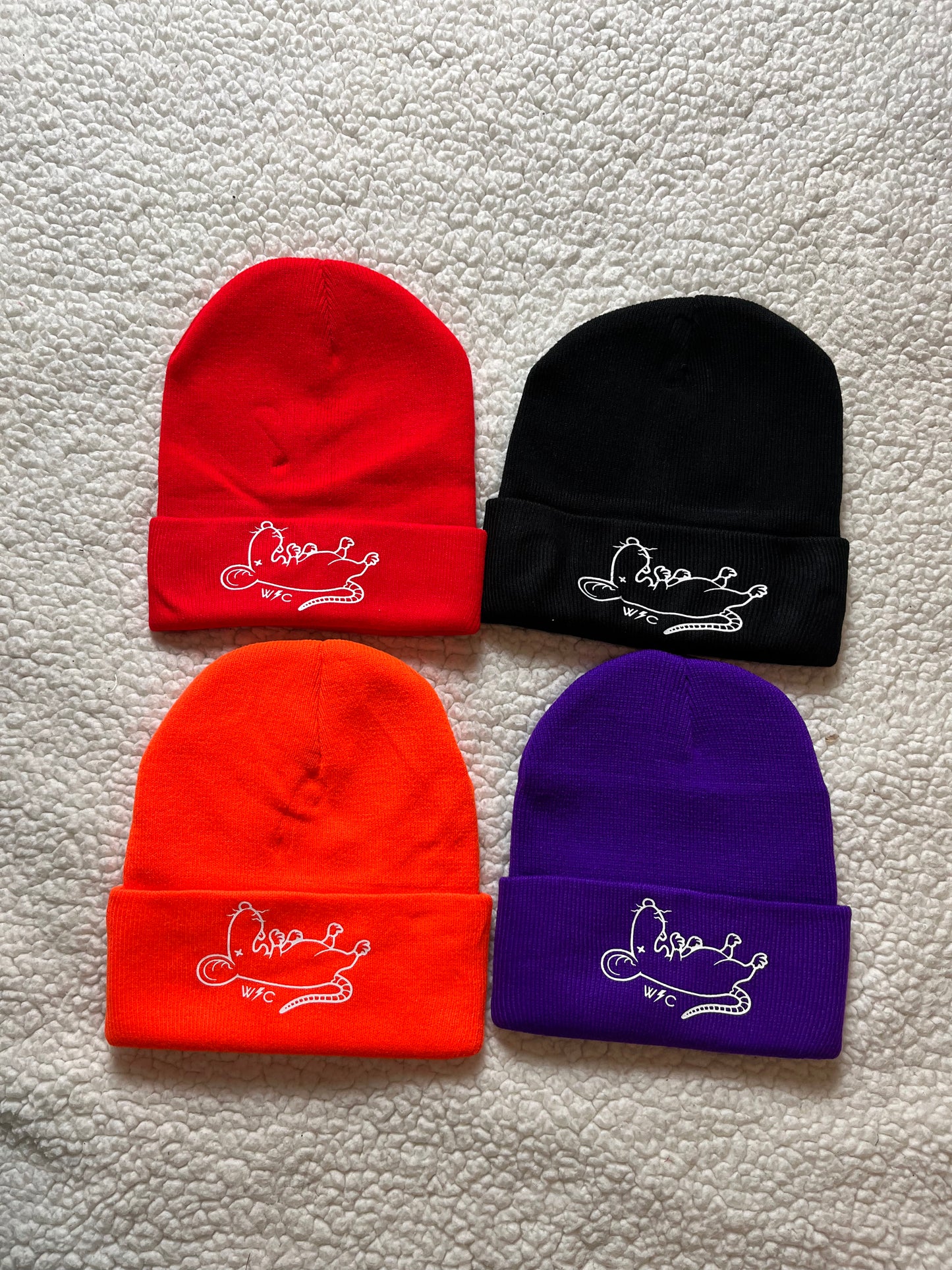 No love for rats beanie